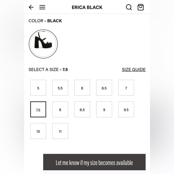 NWB Sold Out Steve Madden Erica - Picture 12 of 12